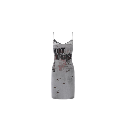 Lace Splicing Sleeveless Dress