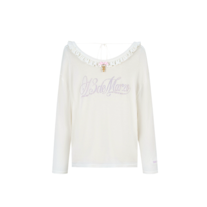 Floral Reversible Knit T‑Shirt