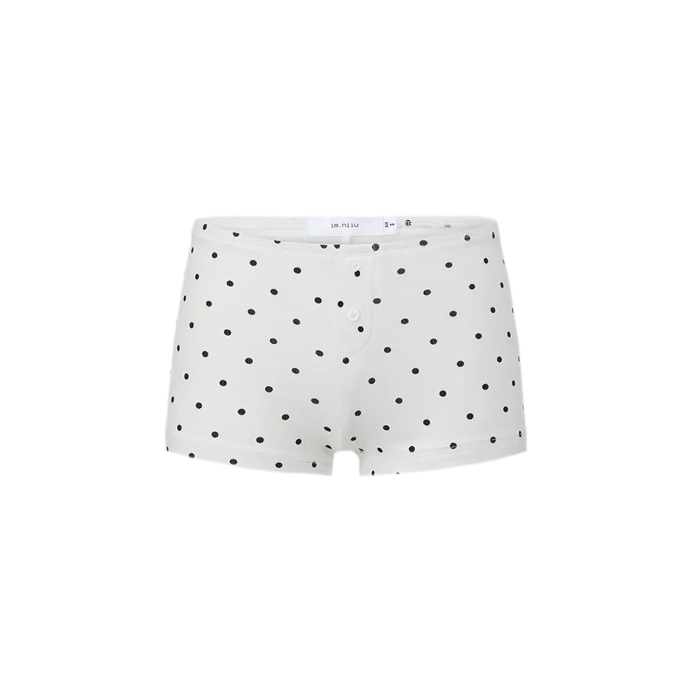 Polka Dot Embroidered Set