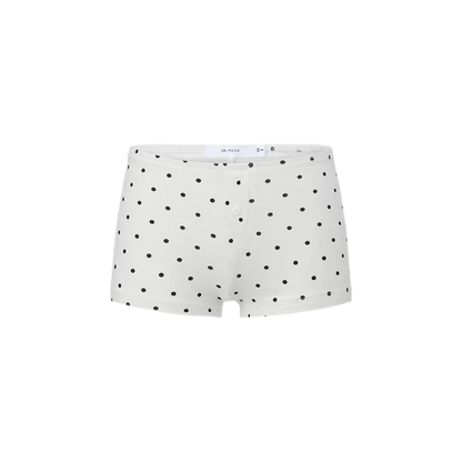 Polka Dot Embroidered Set