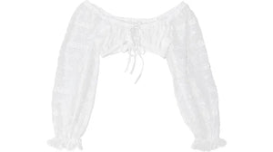 White Jacquard / S