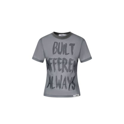 Street Style Breathable Mesh T-shirt