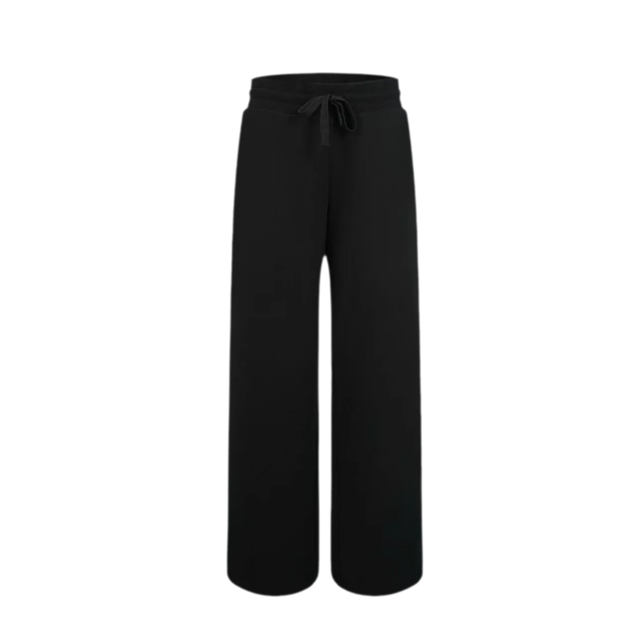 Wide-Leg Drawstring Sweatpants