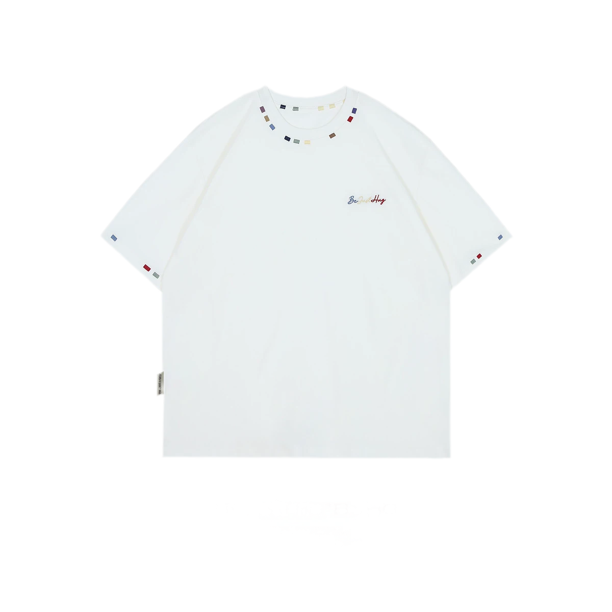 Pure Cotton Embroidered T-Shirt