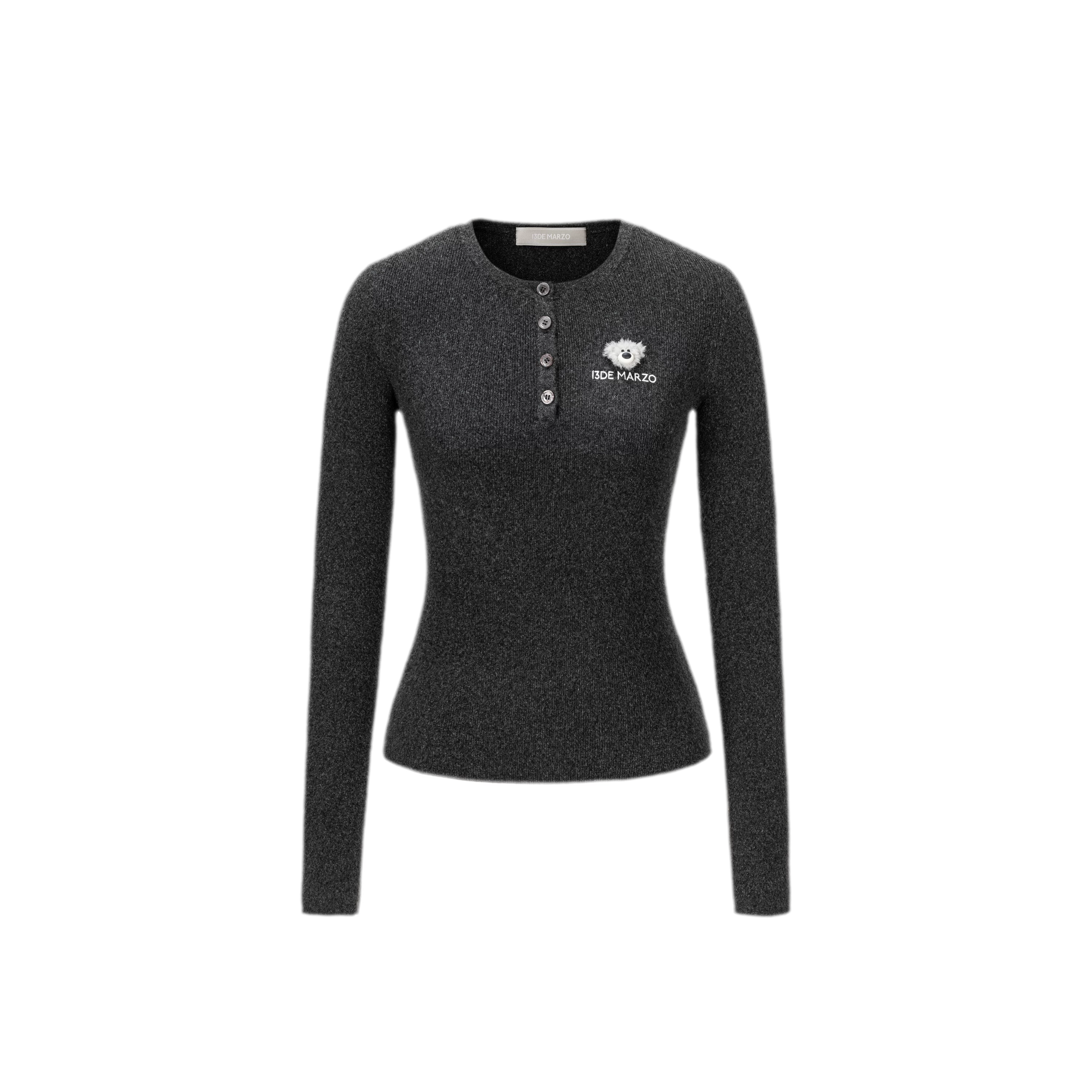 Textured Knit Undershirt
