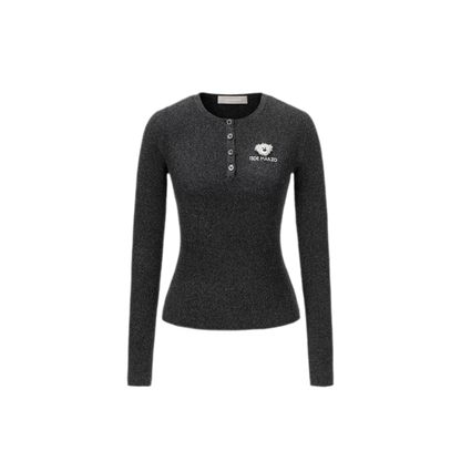 Textured Knit Undershirt