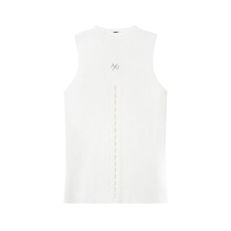 Ribbed Knit Slim Tank