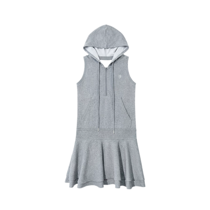 Hooded Romper Dress