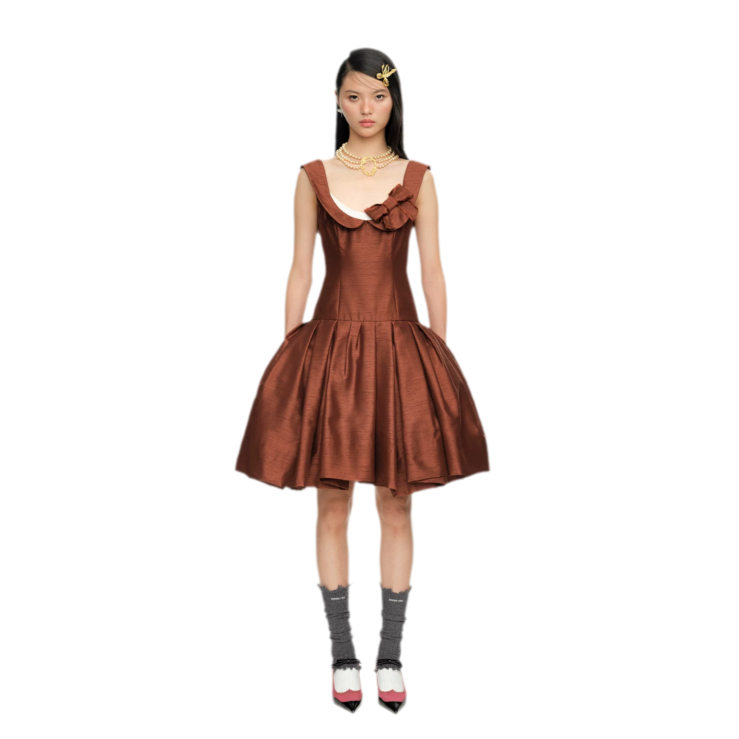 Summer Dress with Bow Detail