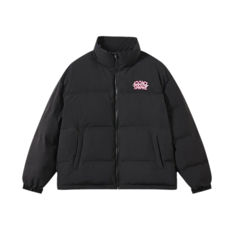 Textured 90-Down Winter Jacket