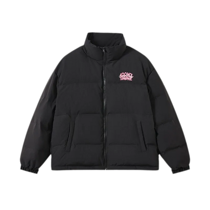 Textured 90-Down Winter Jacket