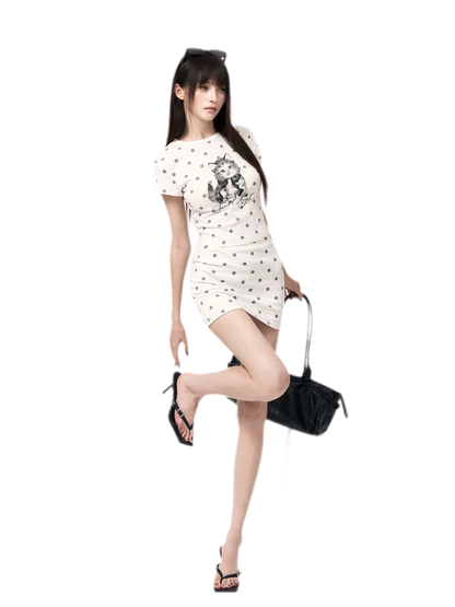 Polka Dot Knit Set