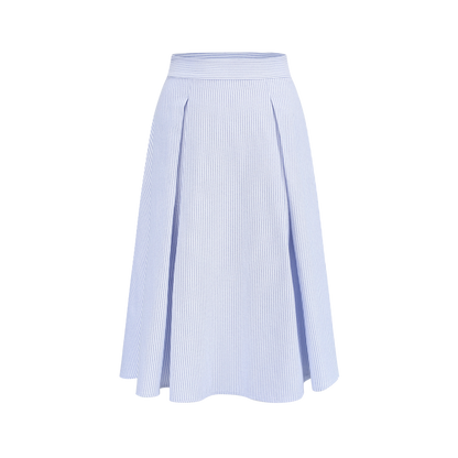 Nautical Lover Blue Stripe Shirt &amp; Skirt Set