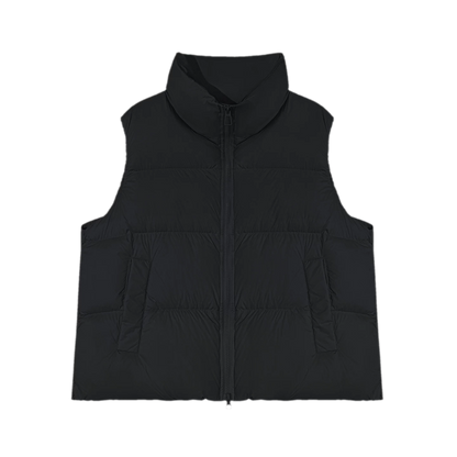 Lightweight Stand Collar Down Vest