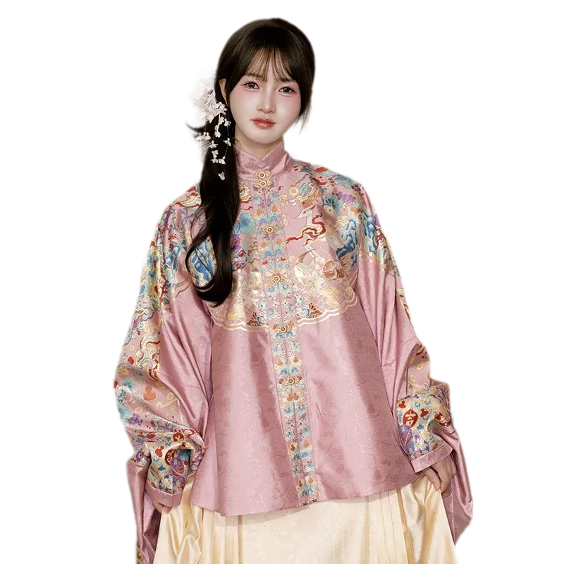 Ming-Style Brocade Mamian Set