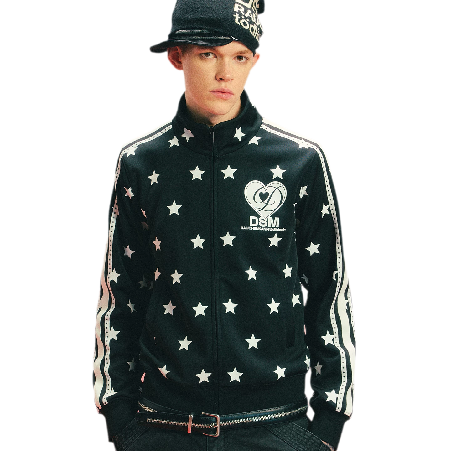 Star Print Slim Jacket