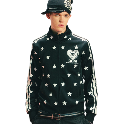 Star Print Slim Jacket