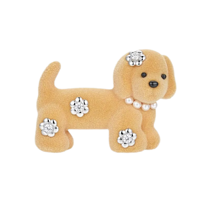 Plush Animal Hair Clip