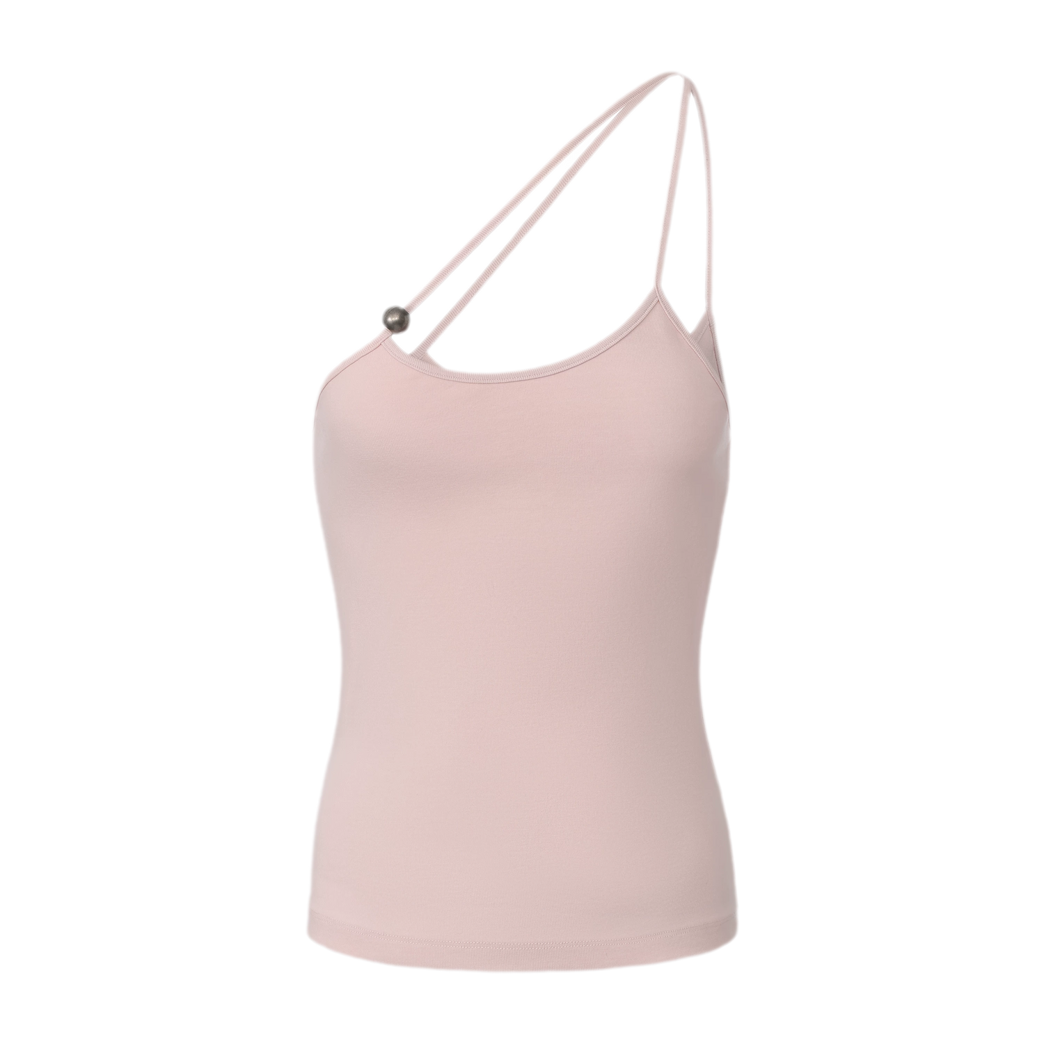 Strap Asymmetric Knit Cami