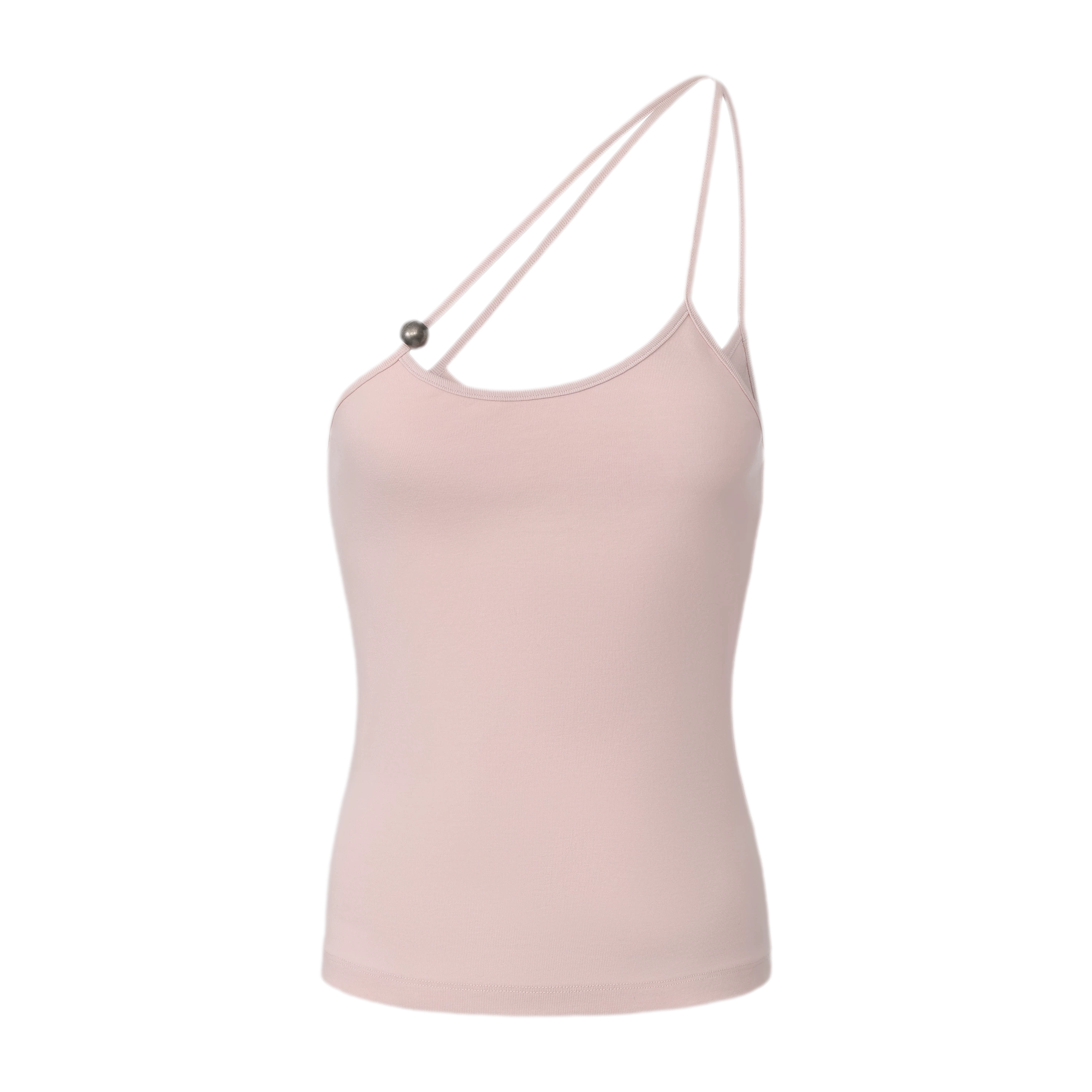 Strap Asymmetric Knit Cami