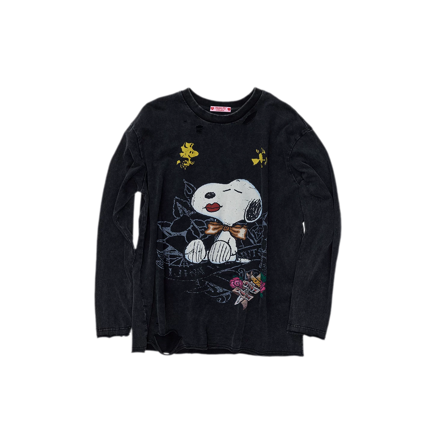 Vintage Washed Print T-Shirt