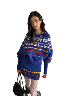 Blue (Skirt) / S