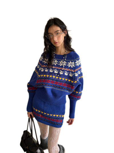 Blue (Skirt) / S