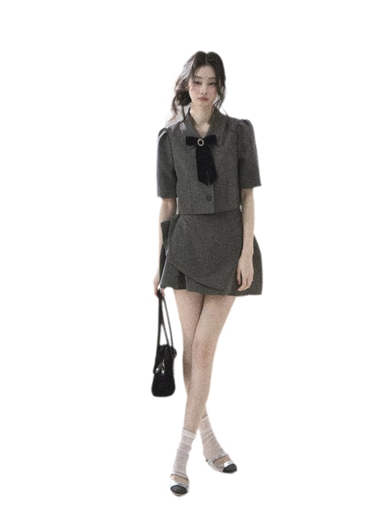"Paris Afternoon" Summer Two-Piece Set