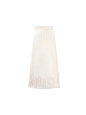 White (Long Skirt) / S