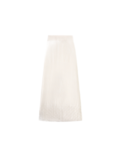 White (Long Skirt) / S