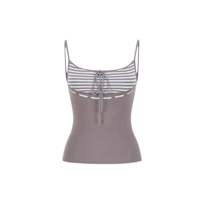 Textured Stripe Knit Set