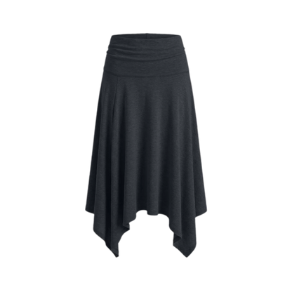 Draped Tie Top &amp; Skirt Set