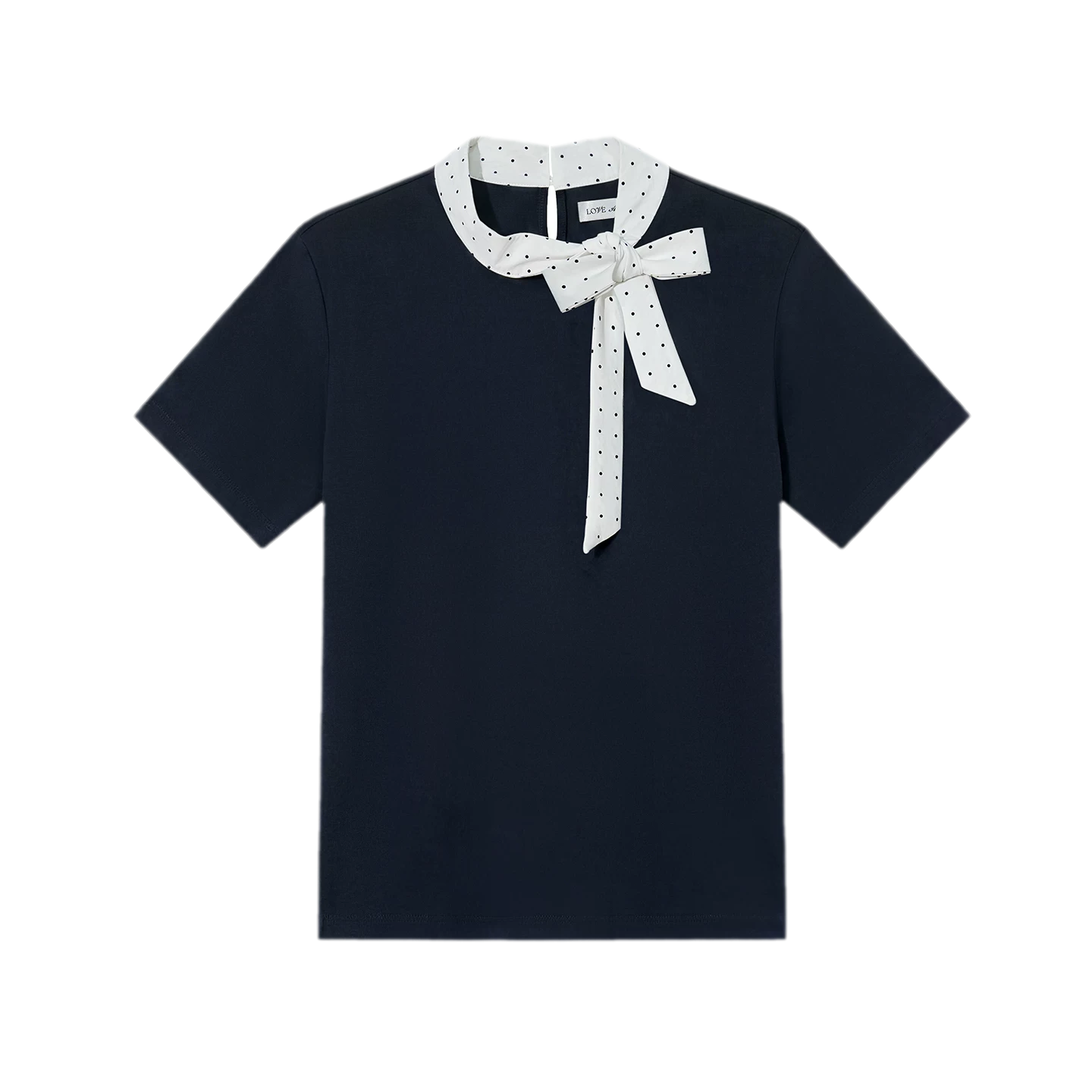 Polka Dot Bow T-Shirt