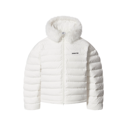Quilted Boxy Down Jacket