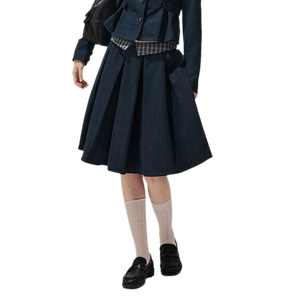Pleated Skirt / S