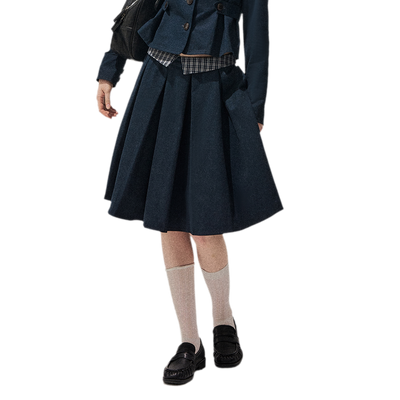 Pleated Skirt / S