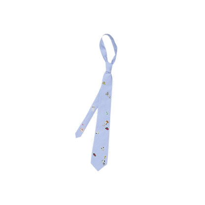 Glossy Printed Formal Tie
