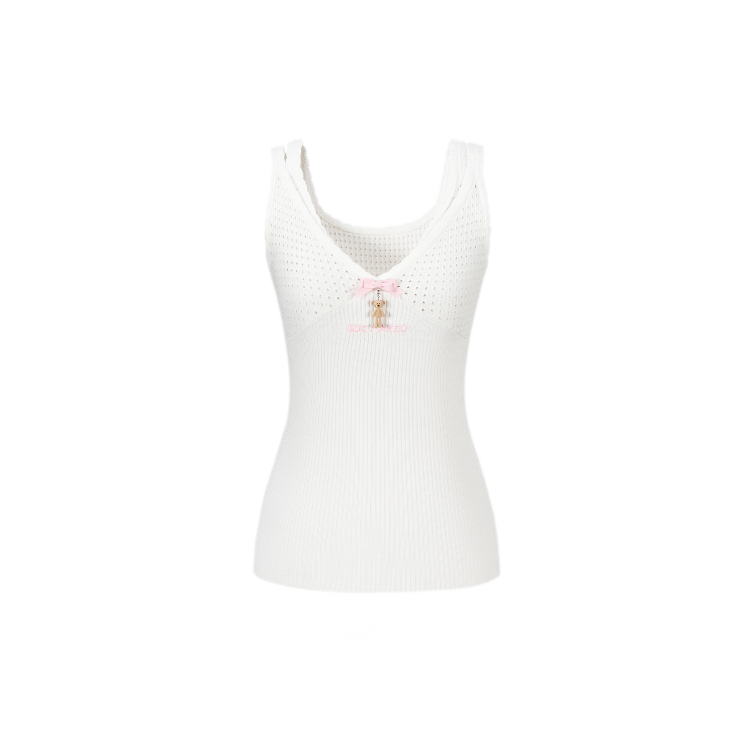 False Two-Piece Knit Top