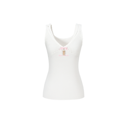 False Two-Piece Knit Top