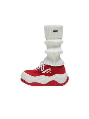 Red 2.0 (Shoes + Socks) / 35