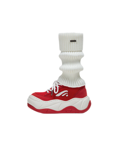 Red 2.0 (Shoes + Socks) / 35