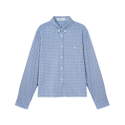 Blue Plaid Shirt (Pre-order) / S