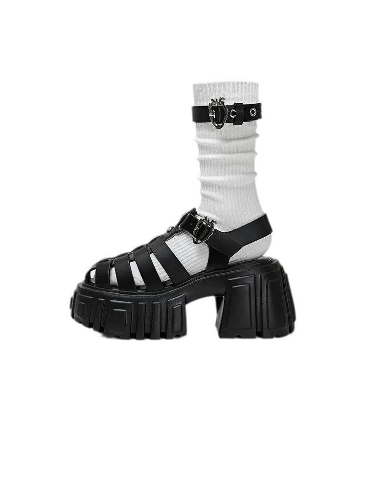 Chunky Platform Fisherman Sandals