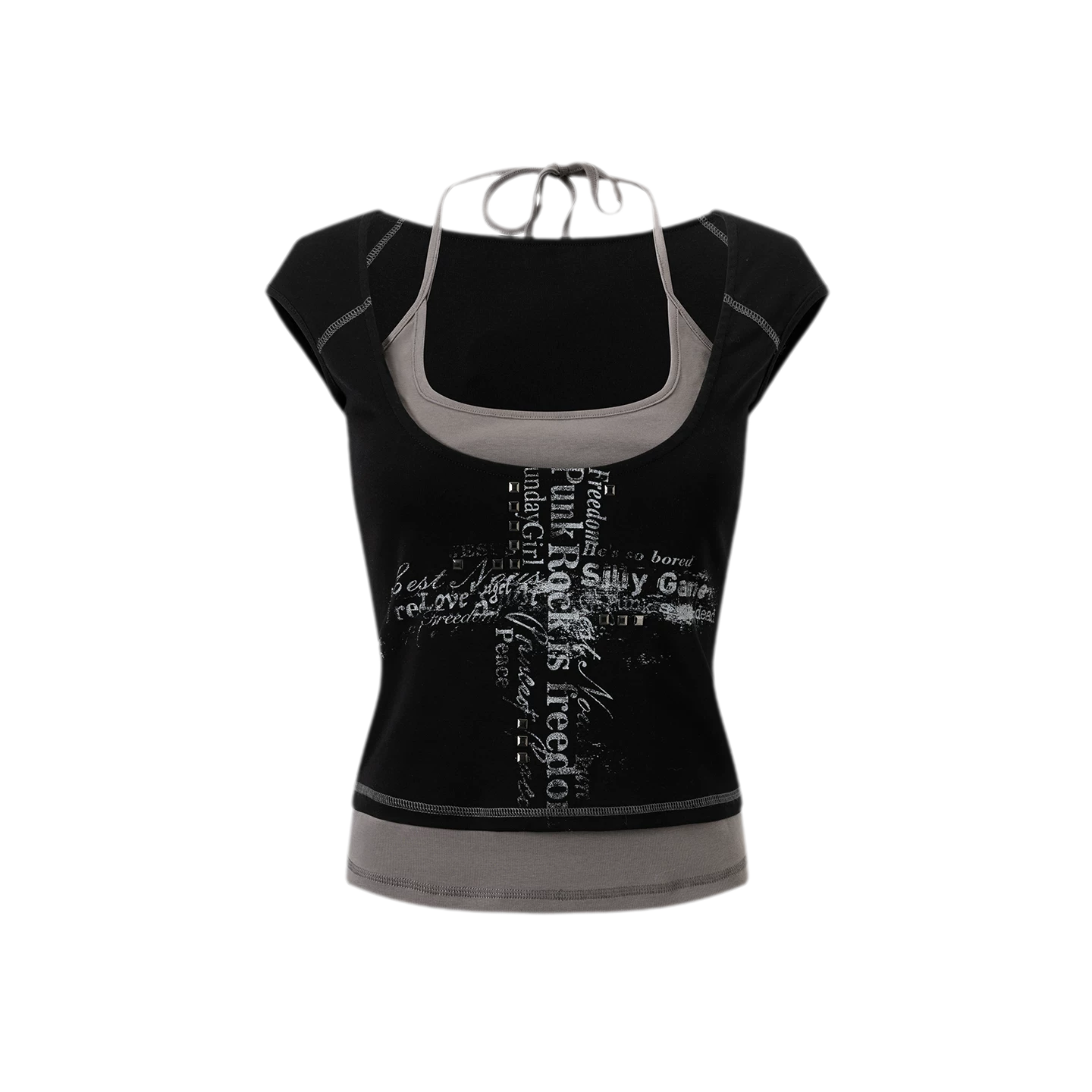 Punk Cross Graffiti Tee
