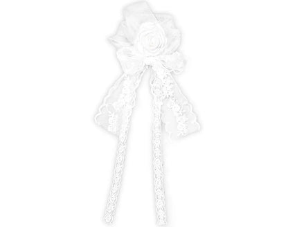 Lace Trim Cropped Blazer