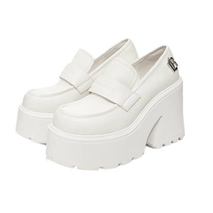 Chunky Platform Slip-On Loafers