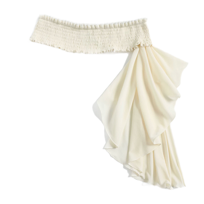 Vintage-gewaschene Hose mit geradem Bein