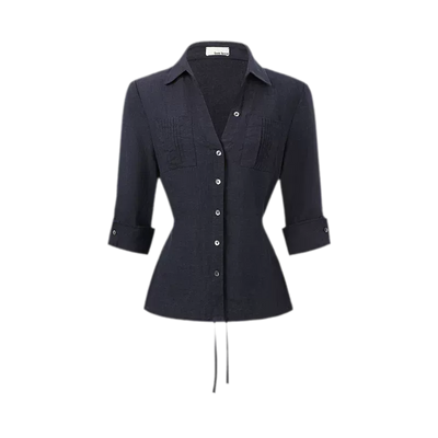Linen Navy / S
