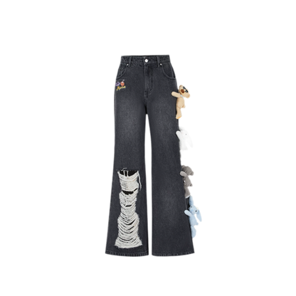 Holiday Plush Denim Jeans