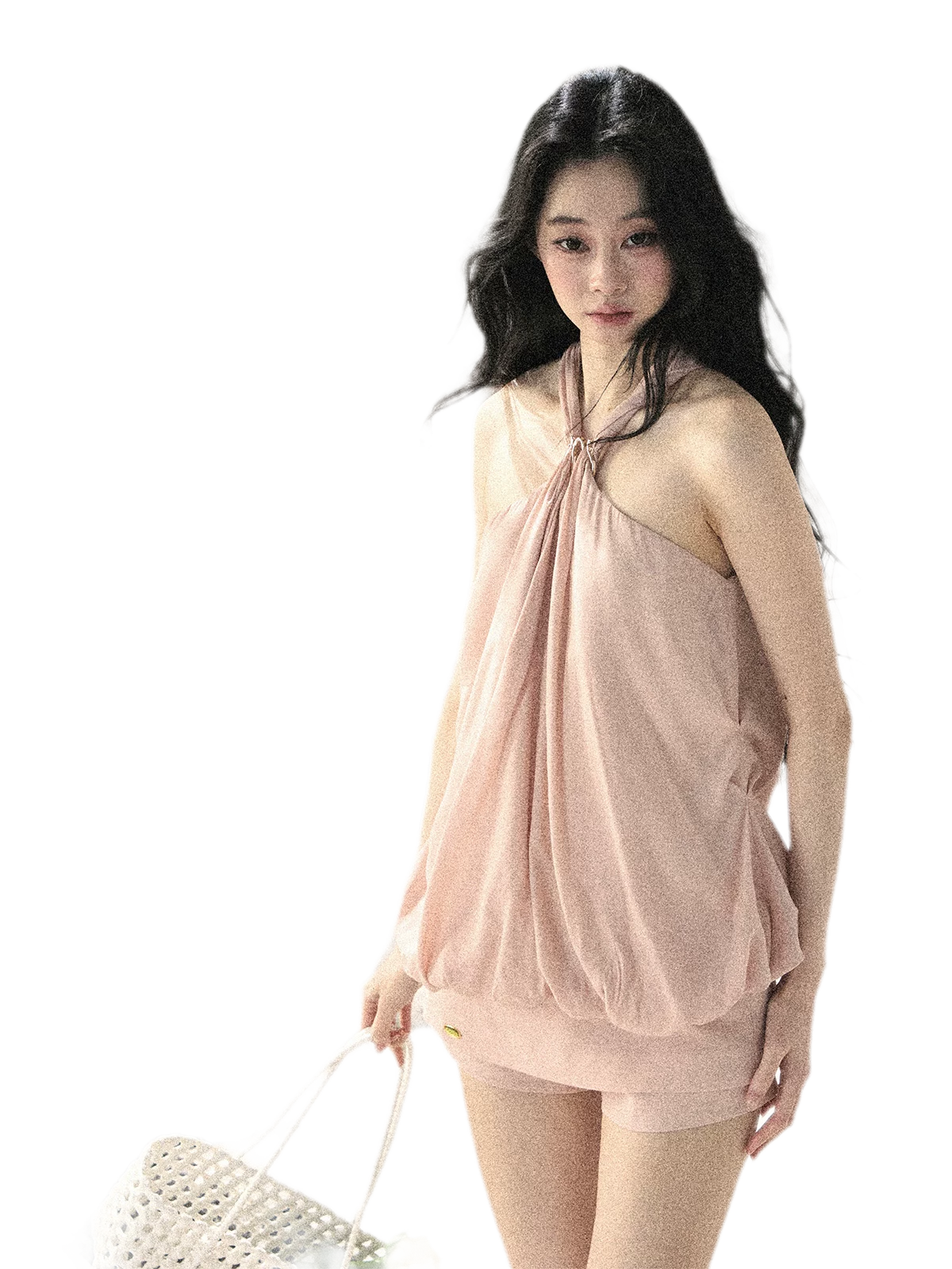 Misty Pink Culotte Set
